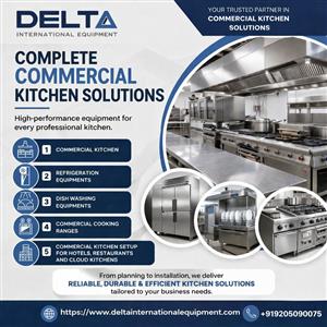 Commercial Kitchen Equipment Manufacturers in Delhi