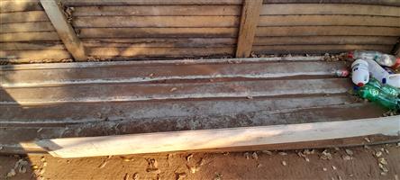 Color bonded corrigated iron sheets