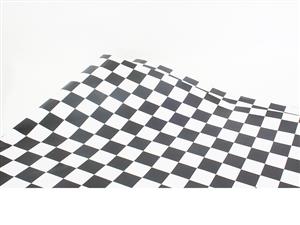 Racing Checkered Design Vinyl Sticker (1.5 x 1m)