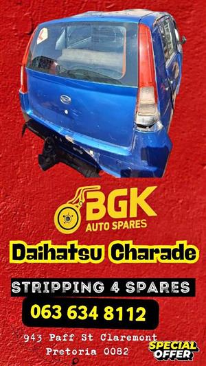Daihatsu Charade stripping for spares
