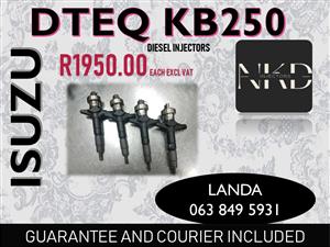 ISUZU DTEQ KB250 DIESEL INJECTORS FOR SALE IN PRETORIA GAUTENG 
