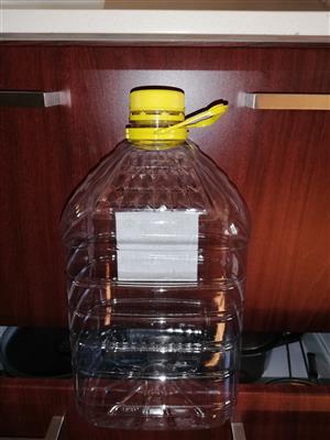 5L Used Plastic Sanitizer Bottles