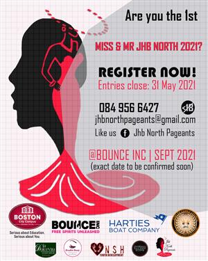 JHB NORTH PAGEANTS & TALENT EXPO 2021 TITLES TO BE WON