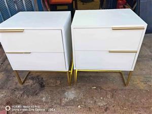 Sides bed  pedestals available 3 drawers and upward we only do by order