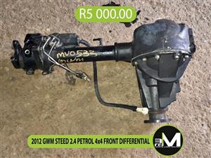 2012 GWM STEED 2.4 PETROL 4x4 FRONT DIFFERENTIAL
