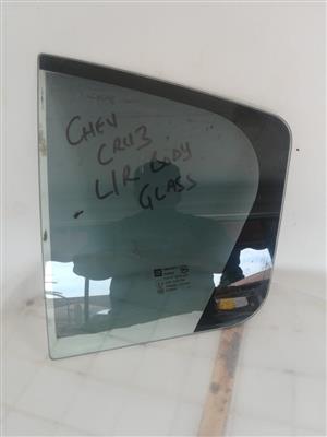 Chevy cruz left rear body glass original