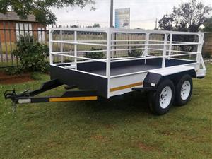 3MX1.5MX900MM UNBRAKE TRAILER WITH SPAREWHEEL
