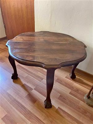 lmbuia antique round coffee table
