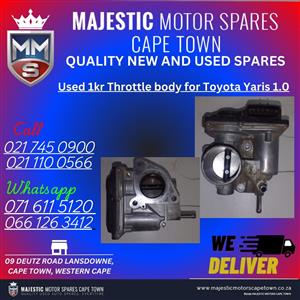 Toyota Yaris 1kr throttle body 3 blot