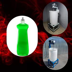 25. 200L Detergent Mixer Flow Industrial unit, stainless steel shaft.