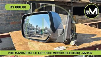 2009 MAZDA BT50 3.0 LEFT SIDE MIRROR (ELECTRIC) - MV0567