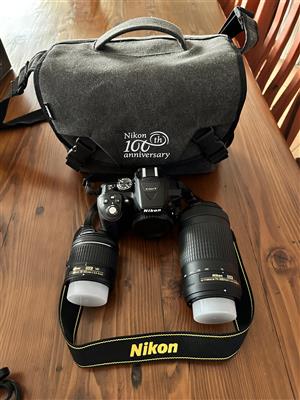 Nikon D5300 DSLR 24.2MP 100 year anniversary edition 