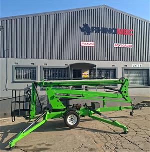 18 m tow behind cherry picker.