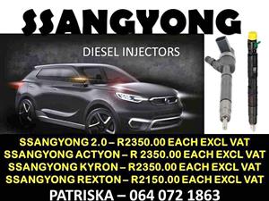 SSANGYONG DIESEL INJECTORS FOR SALE