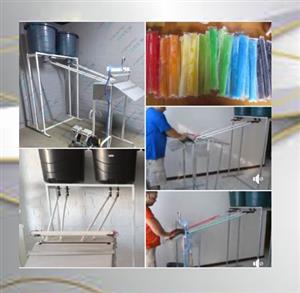 foot operated and semi automatic machines available Make Milkshake lollies
