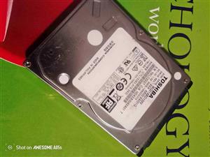 500GB TOSHIBA LAPTOP HARD DRIVE (100% health)