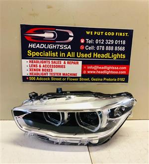 BMW F21 facelift left side LED xenon headlight 