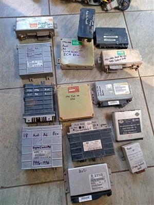 1982 to 1999 Audi assorted computer box and controls for sale