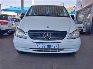 2008 MERCEDES BENZ VITO 7 SEATERS 115 CDI MANUAL DIESEL WHITE COLOR 400 000KM 