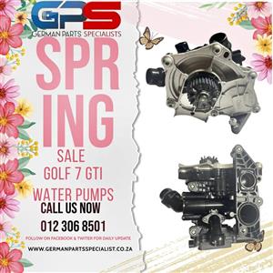 VW Golf 7 GTI Water Pump on Spring Special!