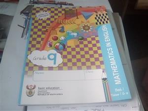 Grade 9 Mathematics in English Terms 1 and 2