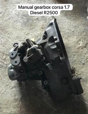 Manual gearbox corsa 1.7 diesel