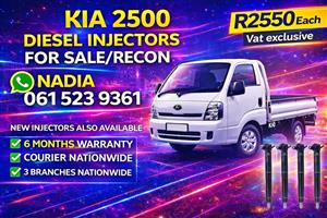 Fully reconditioned diesel injectors for sale - we can recon your originals