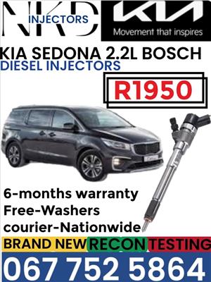 Kia Sedona 2.2L Bosch Diesel injectors 