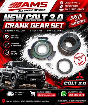  NEW Mitsubishi Colt 3.0 Crank Gear Set
