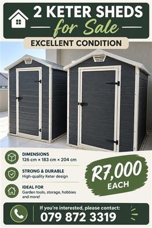 2 Wendy houses for Sale 