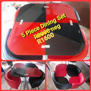 5 Piece Dining Set 