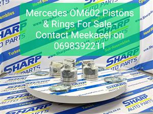 Mercedes OM602 Pistons & Rings For Sale