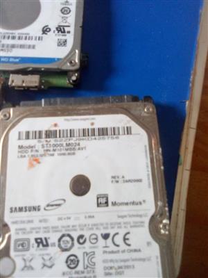 1T and 500GB hard drive