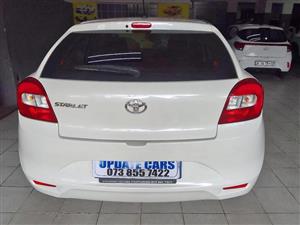 2022 TOYOTA STARLET 1.5 XR WHITE COLOR PETROL 78.000KM MANUAL 