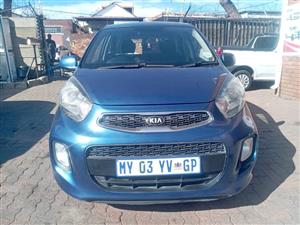 KIA PICANTO MANUAL PETROL 1.2  MODEL 2016 COLOUR BLUE