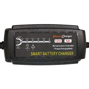 12V 7 Stage 5A Intelligent Battery Charger