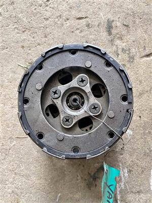Yamaha Badger 80cc clutch. Meyerton bike scrapyard new and secondhand spares and accessories.