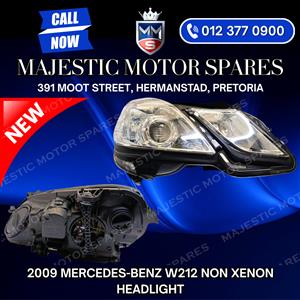 2009 Mercedes-Benz W212 Non-Xenon Headlight - New