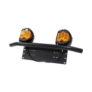 Amber LED Spotlamps with Mini Strobe including Mounting Bar