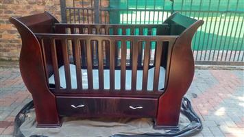 Sleigh Baby cot set