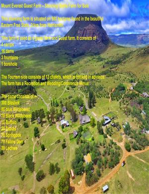 Game Farm Lodge Auction in HARRISMITH