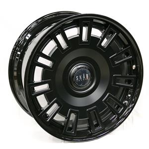 23″ SKAR SKF-17 5/130 Matt Black Forged Alloy Wheels