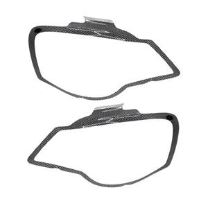 Carbon Fibre Headlight Shields for VW Polo Vivo 2014