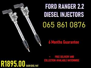 FORD RANGER 2.2 DIESEL INJECTORS FOR SALE OR RECONDITIONING