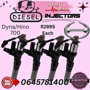 Dyna/Hino 700 diesel injectors