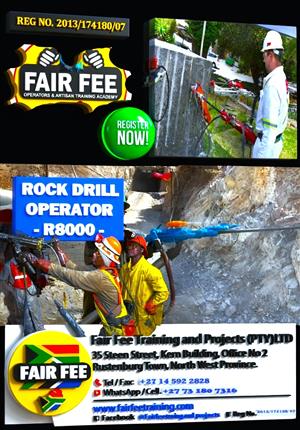 Hand Held Rock Drill Operator & Winch Operator School