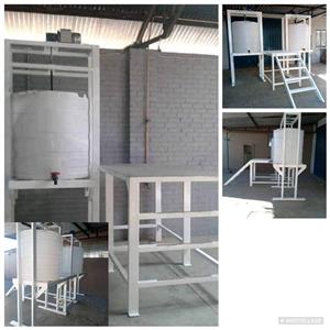 Raised height including operator platform