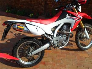 2012 Honda CRF 250L.