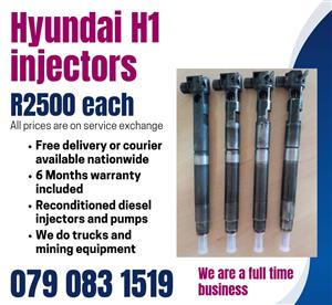 HYUNDAI H1 INJECTORS FOR SALE WITH WARRANTY 