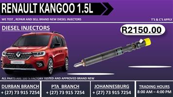 Renault Kangoo 1.5L Diesel Injectors 
